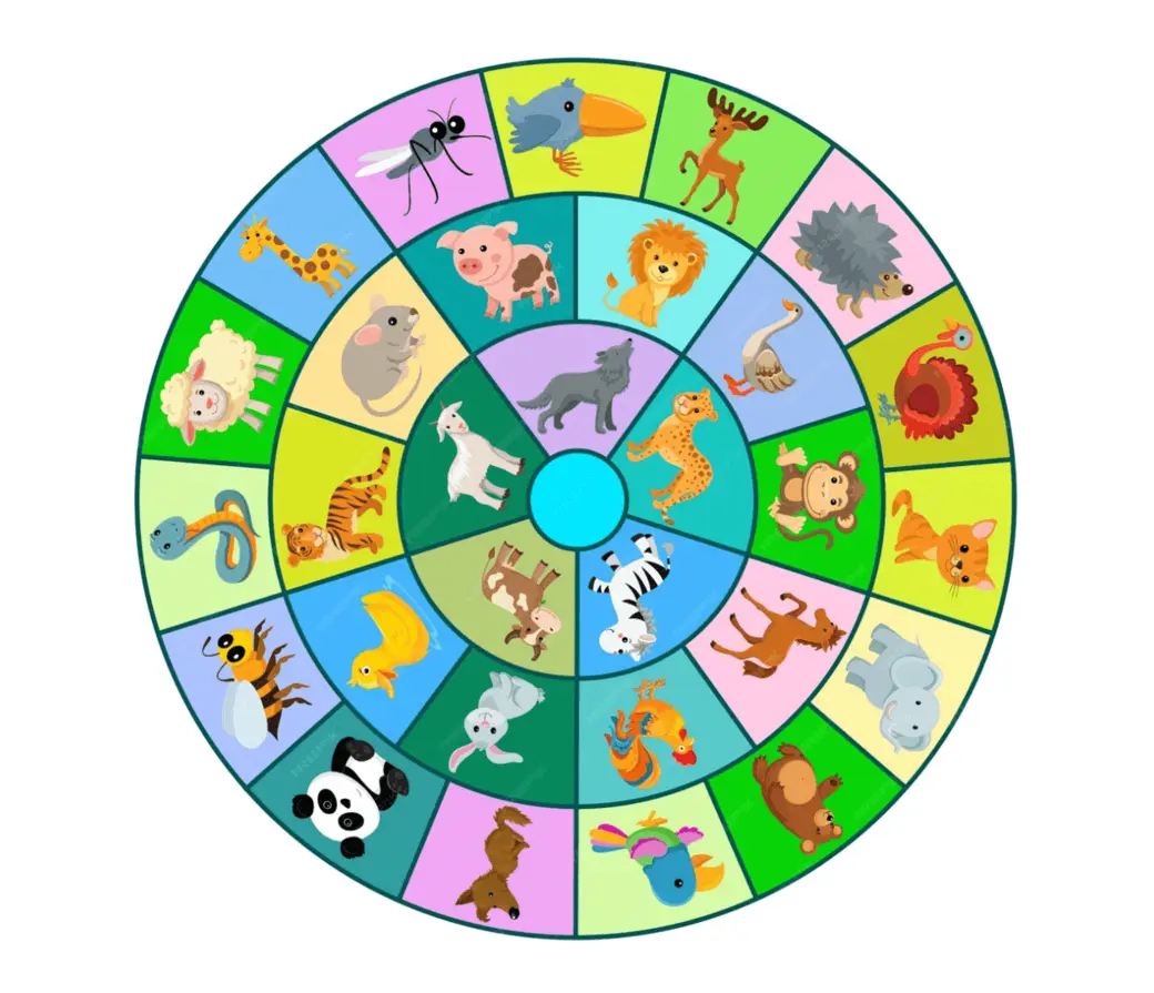 Ruleta de animales al azar